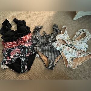 [BUNDLE OF 3] woman’s two-piece bikini sets, size S